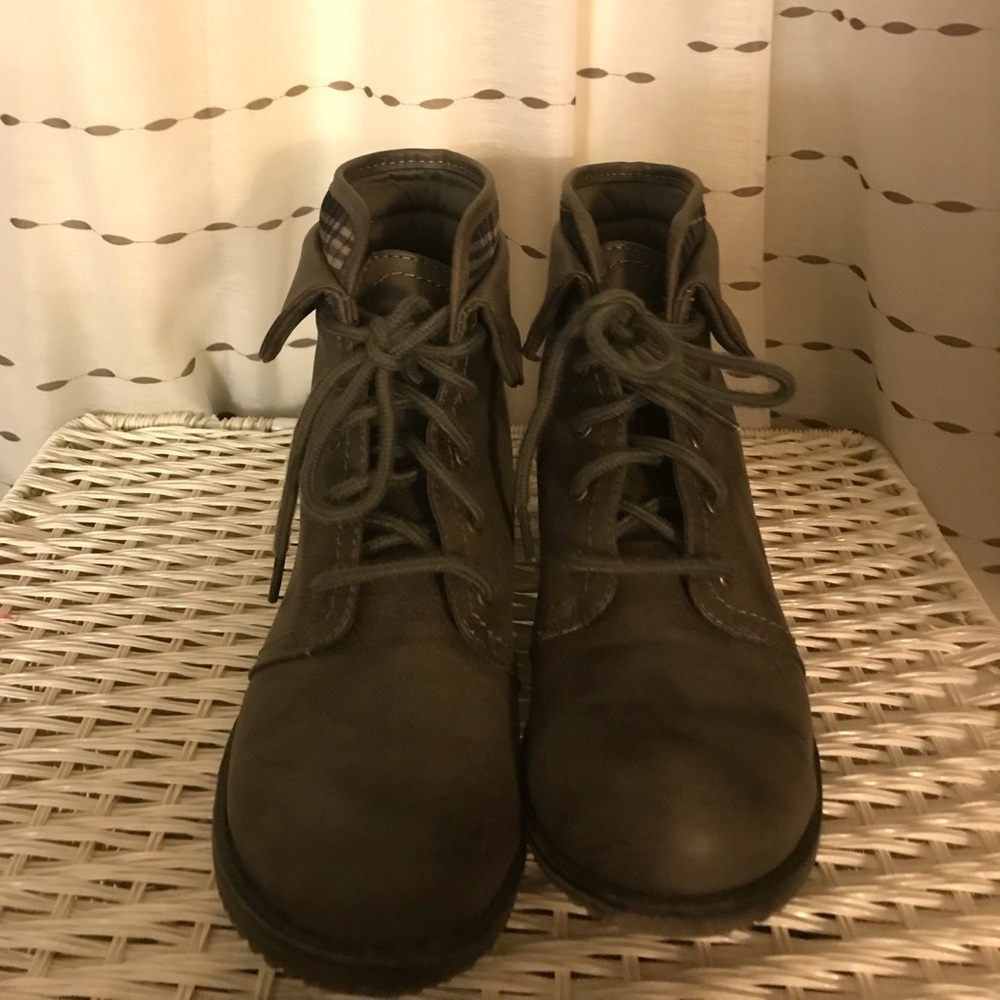 Gray Booties